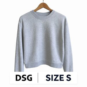 DSG Gray Lightweight Pullover Sweatshirt | Size Small